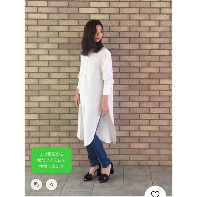 本日限定価格⭐️ LI HUA シャツワンピース シルク メゾンドリーファー