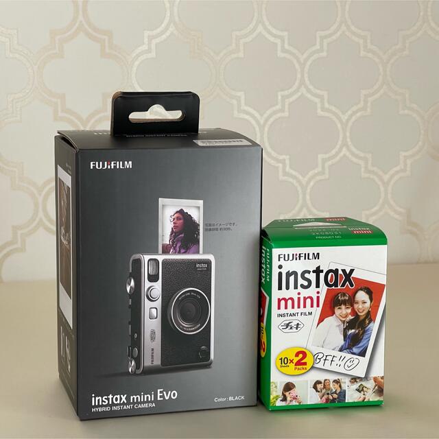 FUJIFILM インスタントカメラ instax mini Evo フィルム付富士フイルム