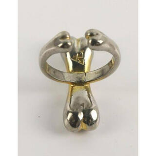 アンブッシュ(AMBUSH)のAMBUSH BONE ring gold Sサイズ 11号(リング(指輪))