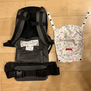 アンジェレッテ ベビーキャリア クアトロエアー3.2 抱っこ紐 フード