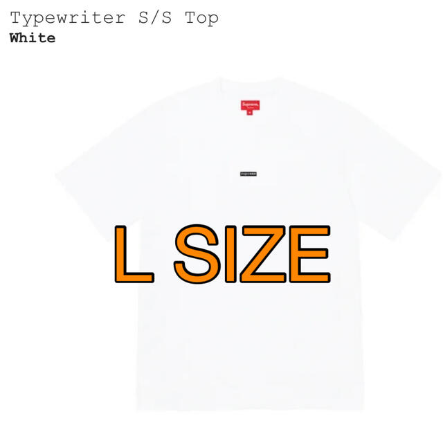Supreme(シュプリーム)のSupreme Typewriter S/S Top メンズのトップス(Tシャツ/カットソー(半袖/袖なし))の商品写真