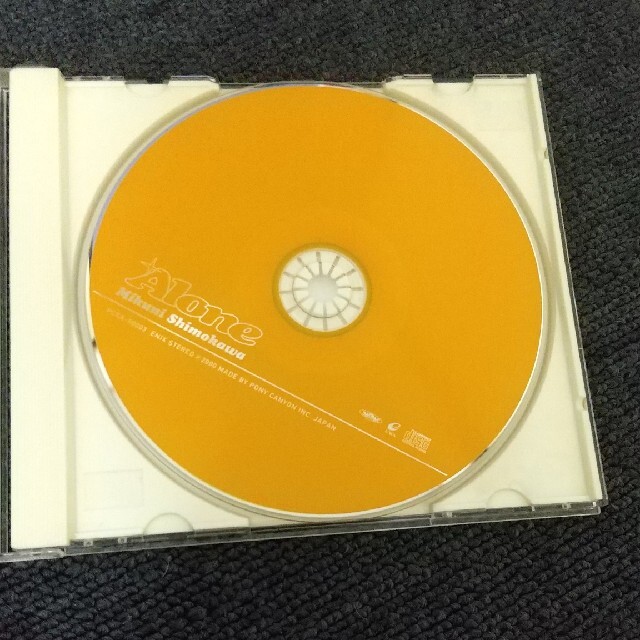 Alone Mikuni Shimokawa ＣＤ エンタメ/ホビーのCD(アニメ)の商品写真