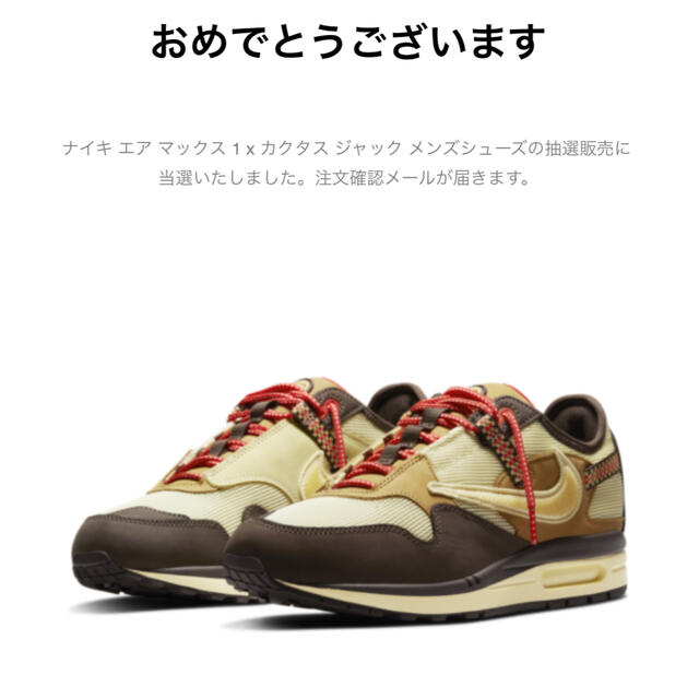 人気No.1】 AIR NIKE - NIKE MAX 27.5センチ Brown CACT'US スニーカー