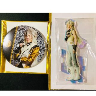 刀剣乱舞 真剣乱舞祭 2022 小狐丸 北園涼 缶バッジ アクスタ らぶフェス(キャラクターグッズ)