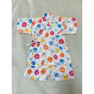 ベベ(BeBe)の【新品】くろわっさんずべべ女の子 甚平　95(甚平/浴衣)