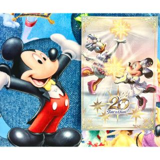 ディズニー(Disney)のディズニーシー20周年グランドフィナーレ ポストカード ミニー デイジー ハガキ(キャラクターグッズ)