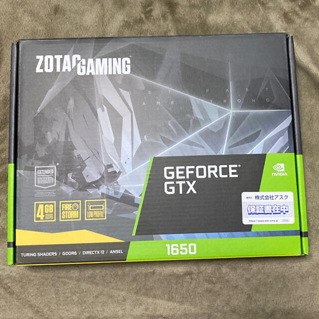 ZOTAC GAMING GeForce GTX 1650 LP GDDR6