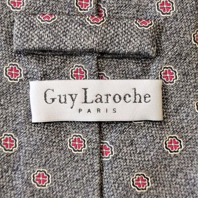 Guy Laroche(ギラロッシュ)のGuy Laroche ギラロッシュ ネクタイ シルク イタリア製 父の日 にも メンズのファッション小物(ネクタイ)の商品写真