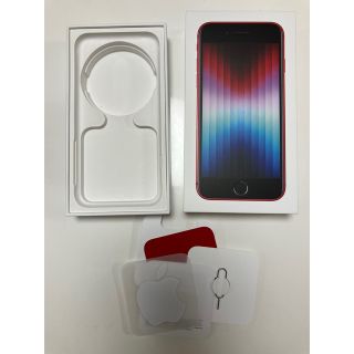 アイフォーン(iPhone)のiPhone SE3 空箱　レッド(その他)