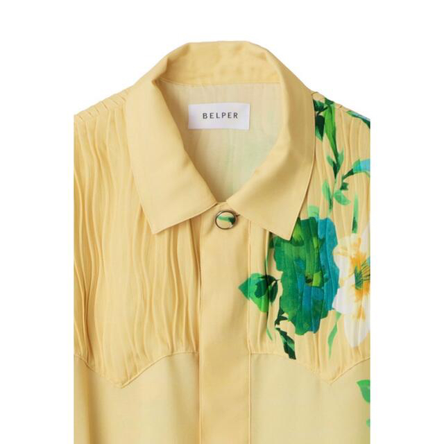 代引不可 値下げ!BELPER JACKET(YELLOW FLOWER 値下げ!BELPER