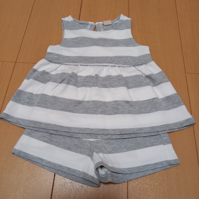 petit main(プティマイン)のプティマイン　セットアップ キッズ/ベビー/マタニティのキッズ服女の子用(90cm~)(Tシャツ/カットソー)の商品写真