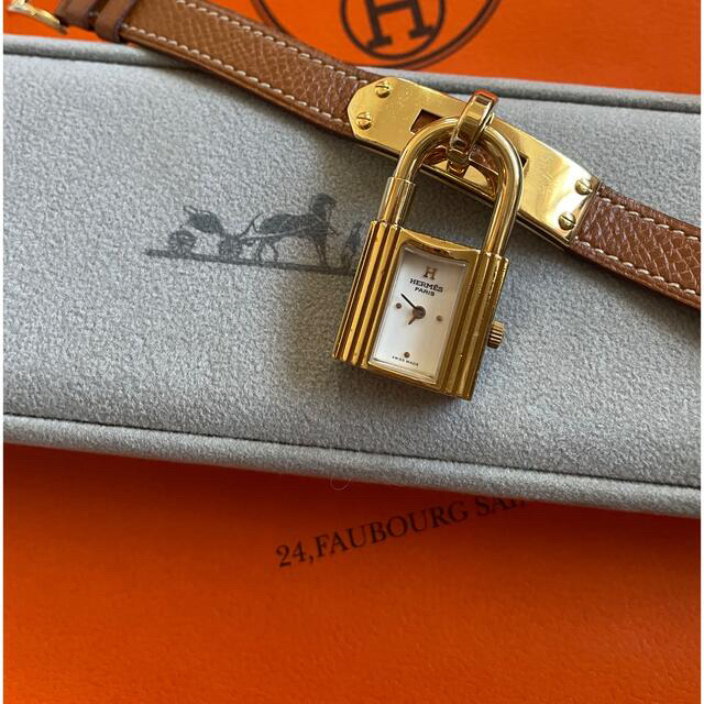 Hermes - 【正規品】エルメス ケリー ウォッチ T刻印 ゴールド金具 美