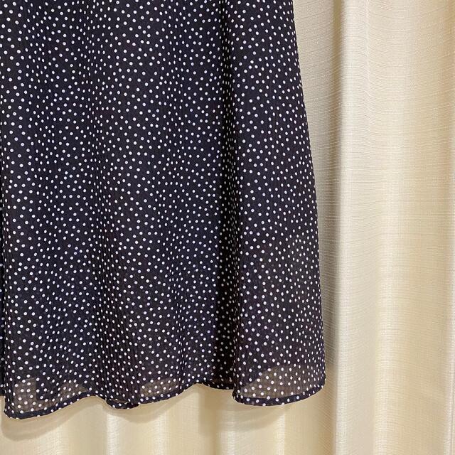 GU(ジーユー)のドットロングスカート レディースのスカート(ロングスカート)の商品写真