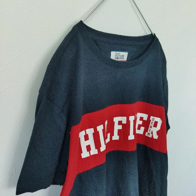 TOMMY HILFIGER(トミーヒルフィガー)の美品　TOMMY HILFIGER　Ｔシャツ　ティーシャツ　ビッグロゴ メンズのトップス(Tシャツ/カットソー(半袖/袖なし))の商品写真