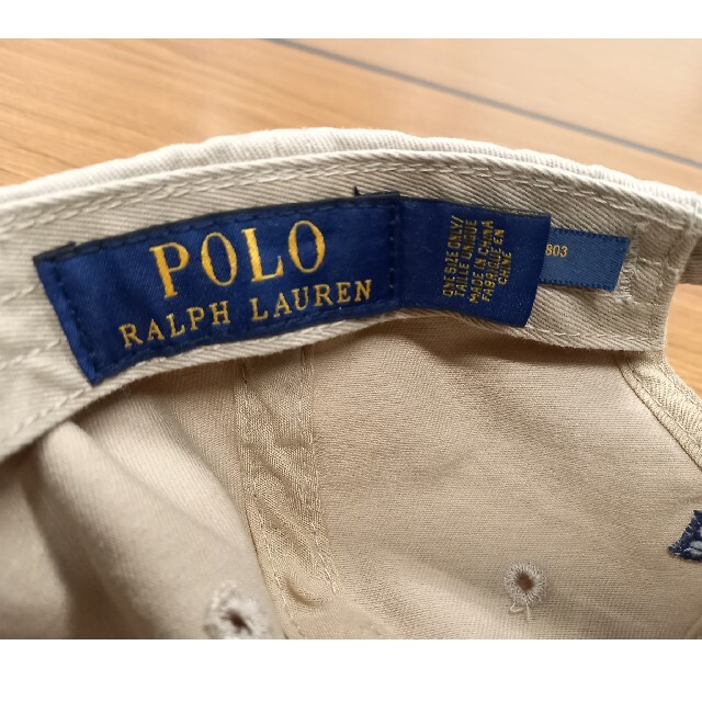 Polo Club(ポロクラブ)のキャップ / Polo / ベージュ色 メンズの帽子(キャップ)の商品写真