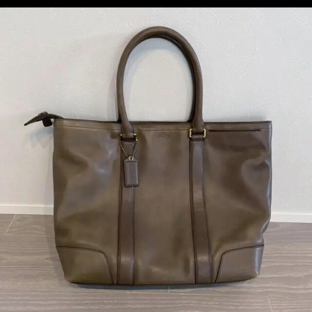美品!COACH コーチ ブリーカー ビジネス トート バッグ - ビジネスバッグ