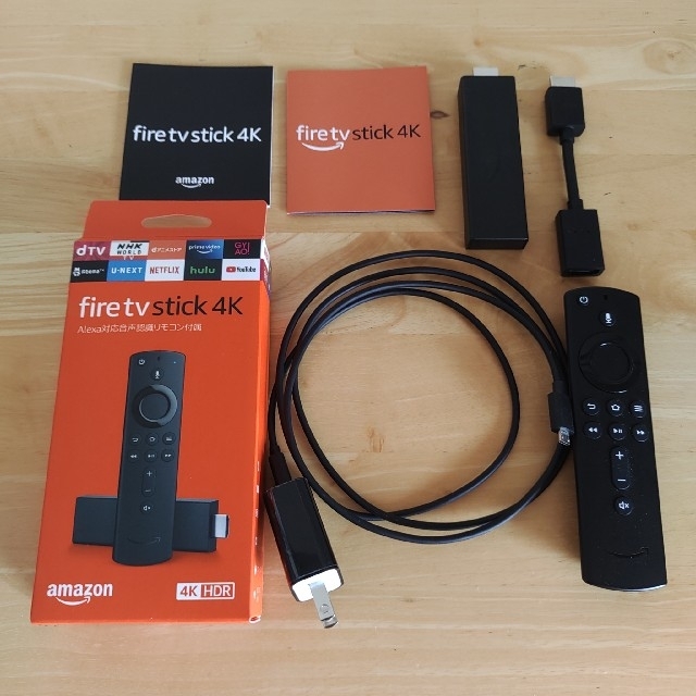 Amazon Fire TV Stick 4K Alexa対応音声認識リモコン スマホ/家電/カメラのテレビ/映像機器(その他)の商品写真