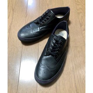 バンズボルト(VANS VAULT)の【デッドストック】VANS【絶版】レザー US 9.5 Wing Tip エラ(スニーカー)