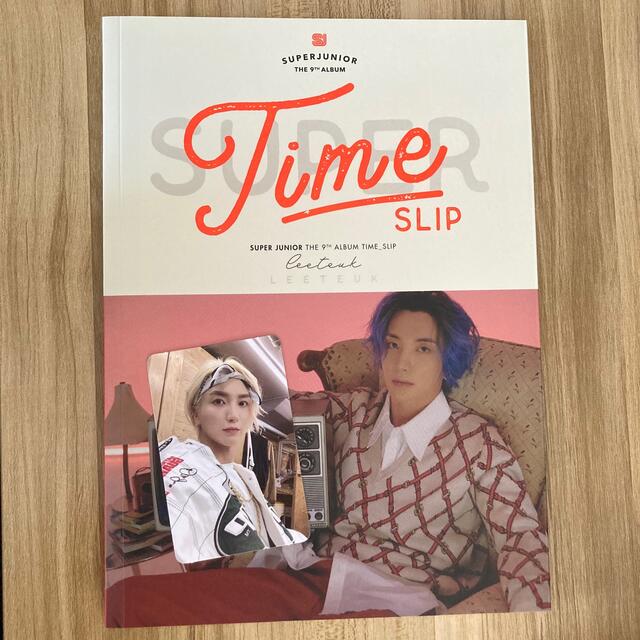 SUPER JUNIOR(スーパージュニア)のSUPER JUNIOR 9集 Time SLIP leeteuk イトゥク エンタメ/ホビーのCD(K-POP/アジア)の商品写真