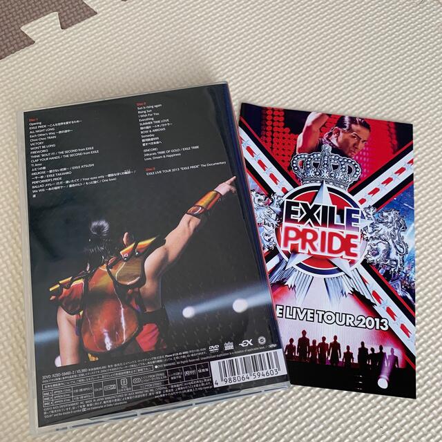 EXILE(エグザイル)のEXILE　LIVE　TOUR　2013　“EXILE　PRIDE”（3枚組DV エンタメ/ホビーのDVD/ブルーレイ(ミュージック)の商品写真