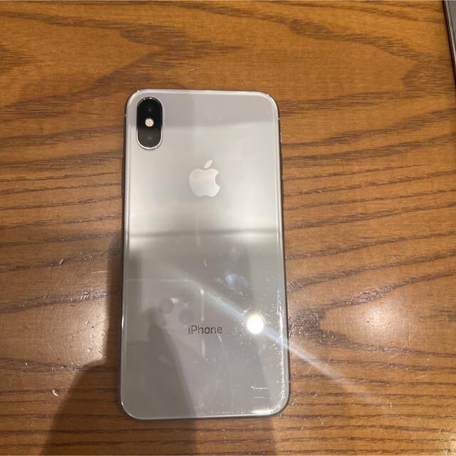 iPhoneX シルバー　64GB 1