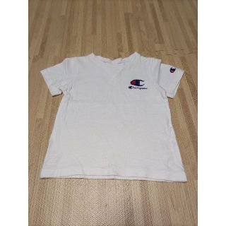 チャンピオン(Champion)の★champion・ロゴＴシャツ・白Ｔシャツ・100cm・チャンピオン★(Tシャツ/カットソー)