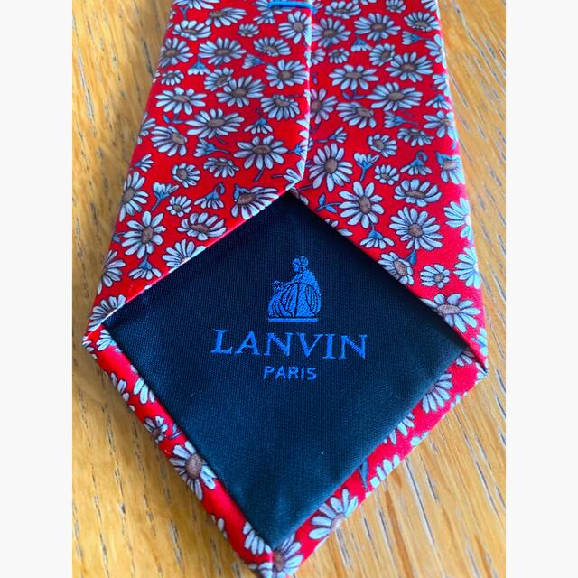 LANVIN(ランバン)の【新品】LANVIN ランバン ☆ ネクタイ　シルク100%  メンズのファッション小物(ネクタイ)の商品写真