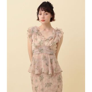 デイシー(deicy)のエンドレッシーフリルブラウス　me couture(シャツ/ブラウス(半袖/袖なし))