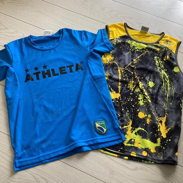 ATHLETA(アスレタ)のアスレタ Tシャツ・ノースリーブセット140 キッズ/ベビー/マタニティのキッズ服男の子用(90cm~)(Tシャツ/カットソー)の商品写真