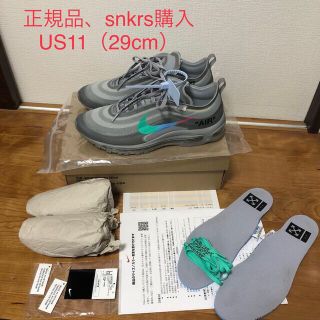 ナイキ(NIKE)の正規品 nike off white airmax97 the10 menta(スニーカー)