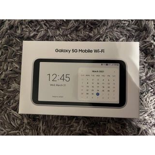 ギャラクシー(Galaxy)のSAMSUNG Galaxy 5G Mobile Wi-Fi SCR01(その他)