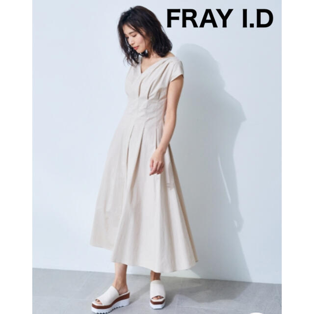 最終値下げ【新品タグ付】FRAY I.D タックフレアーワンピース