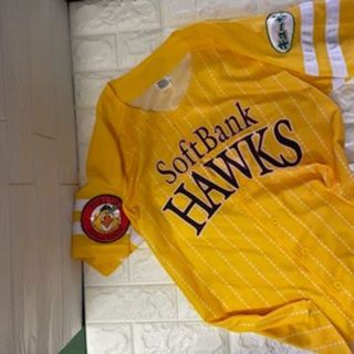 福岡Softbank Hawks　オフィシャルユニフォーム　Lサイズ(応援グッズ)