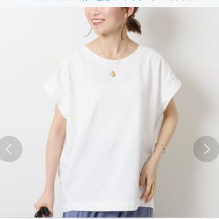 スピックアンドスパン(Spick & Span)のSpick and Span 2021SS インレーオーバーフレンチT(Tシャツ(半袖/袖なし))