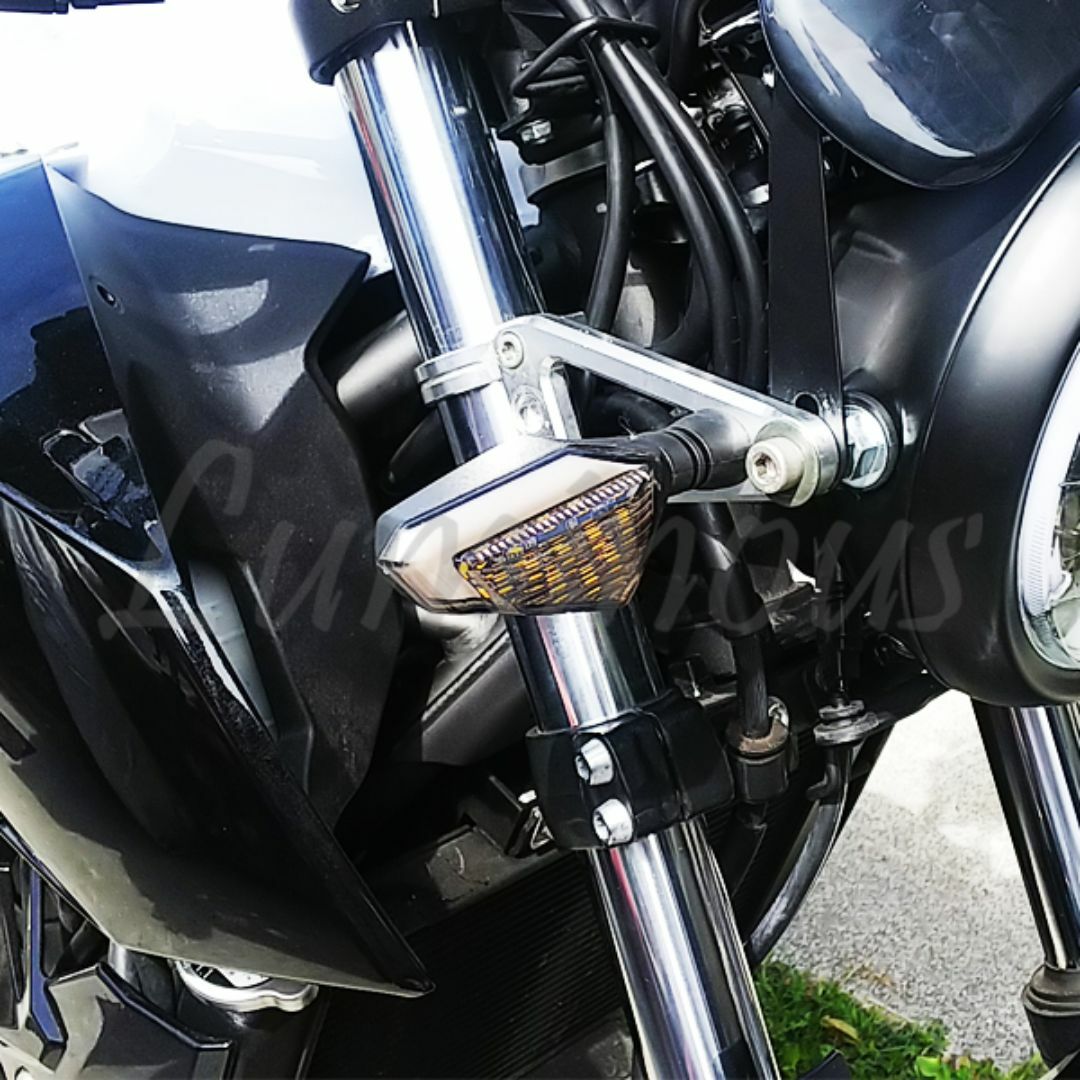 ヤマハ 高品質 LEDウインカー デュアルカラー ポジション 自動車/バイクのバイク(パーツ)の商品写真