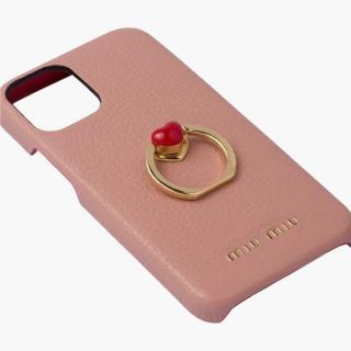 ミュウミュウ(miumiu)のmiumiu iPhone12/12Pro ケース　ハート(iPhoneケース)