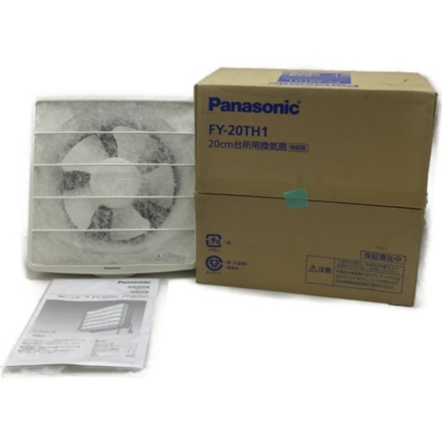 Panasonic(パナソニック)の▲▲Panasonic パナソニック 20㎝ 台所用換気扇  FY-20TH1 ホワイト スマホ/家電/カメラの冷暖房/空調(扇風機)の商品写真