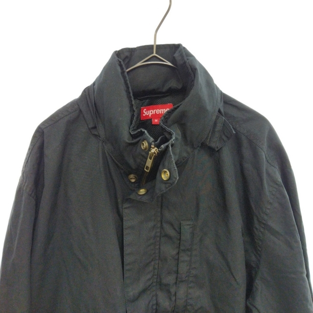 Supreme(シュプリーム)のSUPREME シュプリーム 19SS Highland Jacket ハイランドジャケット フードロゴジップアップジャケット ブラック メンズのジャケット/アウター(フライトジャケット)の商品写真