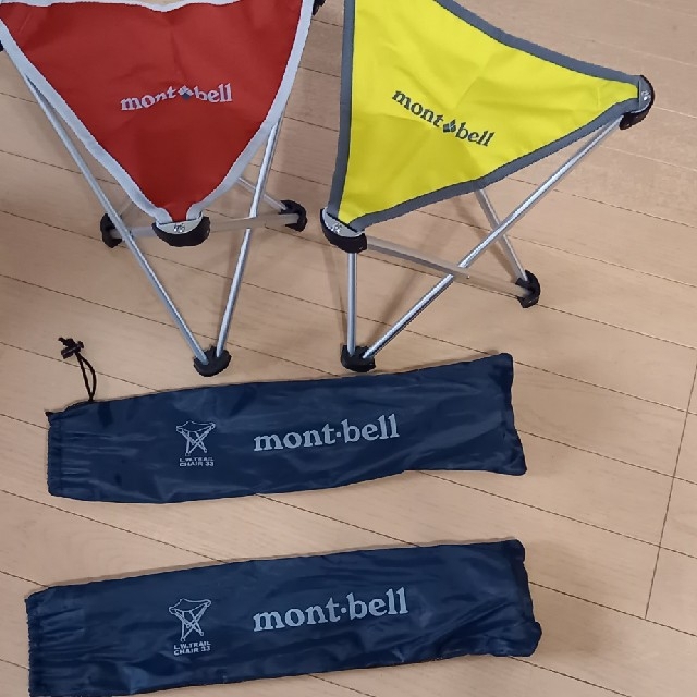 mont-bell　L.W.TRAIL CHAIR 33　2個セット