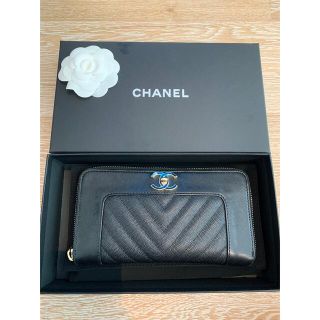 シャネル(CHANEL)のCHANEL シャネル　ラウンドジップ財布(財布)