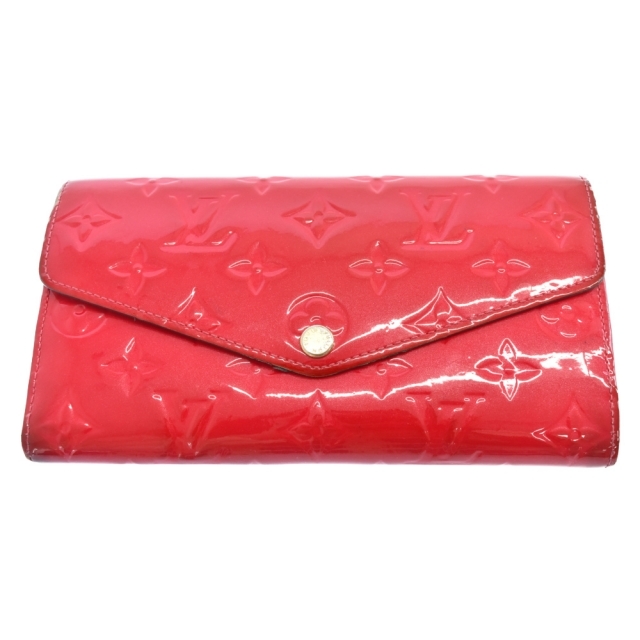 LOUIS VUITTON ルイヴィトン ポルトフォイユサラ モノグラム ヴェルニ