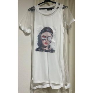 スプレイ(SpRay)のTシャツワンピース(ひざ丈ワンピース)