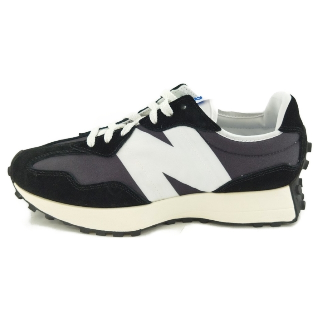 12センチ表記サイズNew Balance ニューバランス MS327LB1 ローカットスニーカー ブラック/ホワイト US9/27.0cm