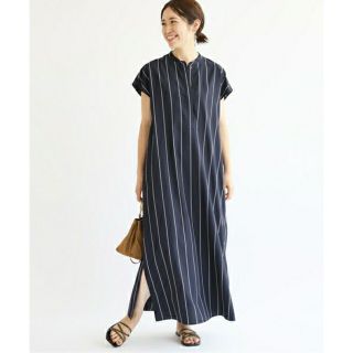 さをプラス IENA ロングシャツワンピース R/Pストライプ の通販 by dcy