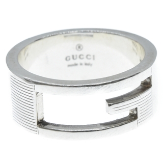 グッチ(Gucci)のGUCCI グッチ ブランデットGリング 指輪 シルバー Ag925(リング(指輪))