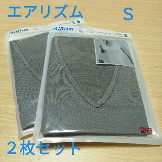 ユニクロ(UNIQLO)の【UNIQLOユニクロ】エアリズムAIRism メッシュVネック(ノースリーブ)(その他)