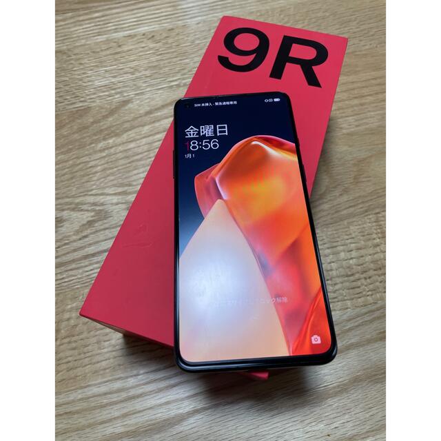 oneplus 9r 8GB+256GB ブラックスマホ/家電/カメラ