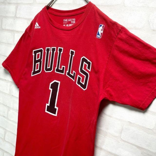 adidas(アディダス)の【人気】アディダス NBA シカゴブルズ デリック・ローズ バスケ Tシャツ メンズのトップス(Tシャツ/カットソー(半袖/袖なし))の商品写真