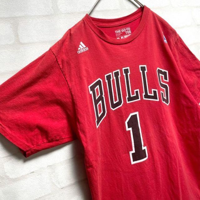 adidas(アディダス)の【人気】アディダス NBA シカゴブルズ デリック・ローズ バスケ Tシャツ メンズのトップス(Tシャツ/カットソー(半袖/袖なし))の商品写真