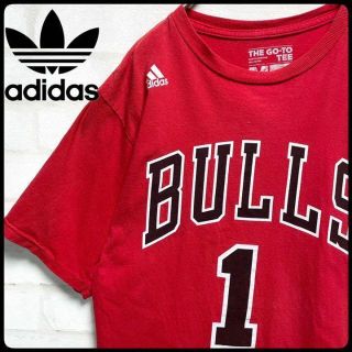 アディダス(adidas)の【人気】アディダス NBA シカゴブルズ デリック・ローズ バスケ Tシャツ(Tシャツ/カットソー(半袖/袖なし))